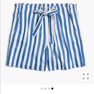 J Crew Factory pull into paperbag shorts